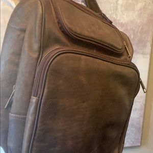 Brazilian Leather elegant back pack